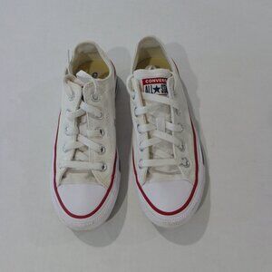 CONVERSE Chuck Taylor All Star W7652 Women’s White Low Top Sneakers Size‎ 5